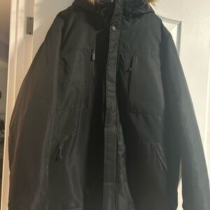 Men's Black Insulated Winter  Jacket